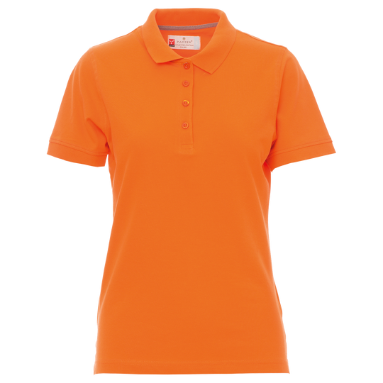 Lady's polo t-shirt PAYPER VENICE ORANGE