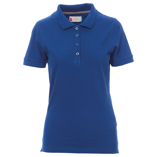 Lady's polo t-shirt PAYPER VENICE ROYAL BLUE