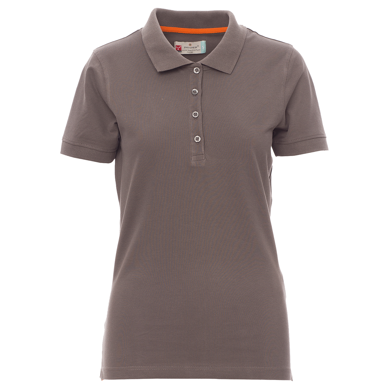 Lady's polo t-shirt PAYPER VENICE SMOKE