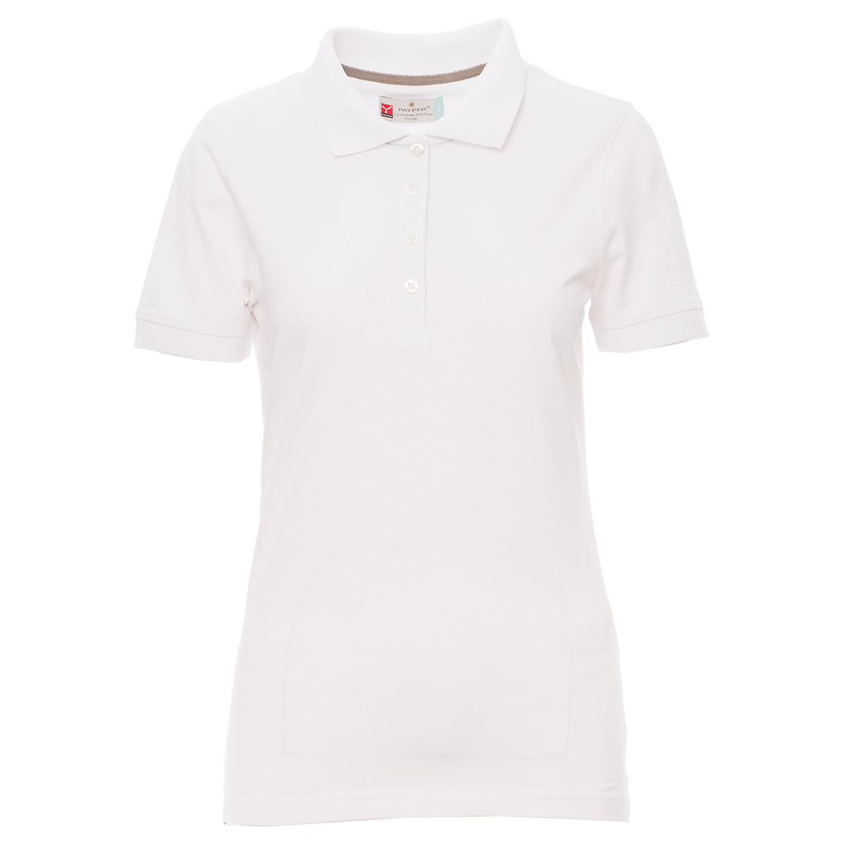 Lady's polo t-shirt PAYPER VENICE WHITE