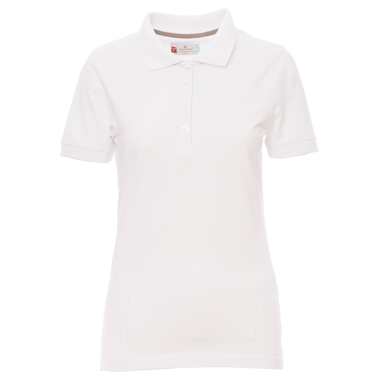Lady's polo t-shirt PAYPER VENICE WHITE