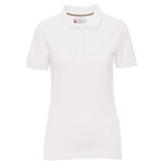 Lady's polo t-shirt PAYPER VENICE WHITE