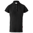 Tricou dama cu guler VELILLA NEGRU - 1