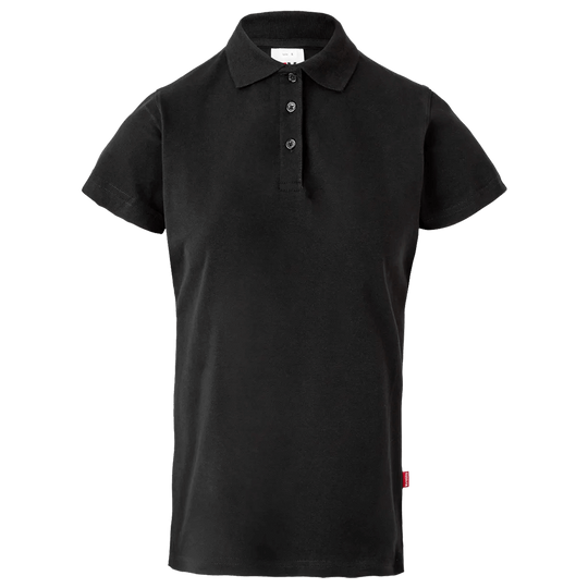 Lady's polo t-shirt VELILLA BLACK - 1