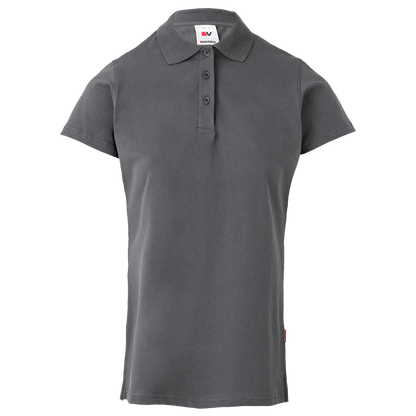 Tricou dama cu guler VELILLA GRI - 1