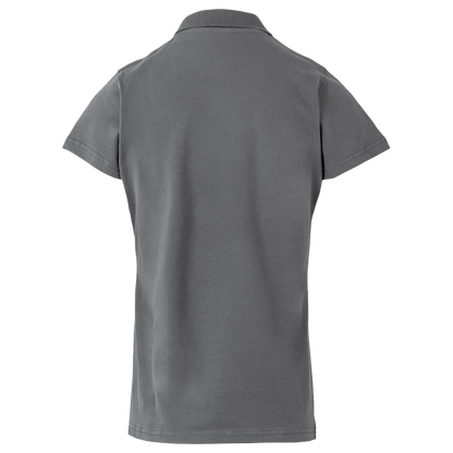 Tricou dama cu guler VELILLA GRI - 2