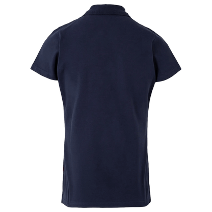 Tricou dama cu guler VELILLA ALBASTRU MARIN - 2