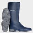 Lady's rubber boots Dunlop Sport BLUE/GRAY - 1