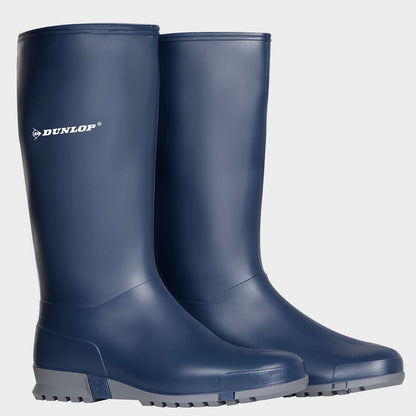 Lady's rubber boots Dunlop Sport BLUE/GRAY - 3