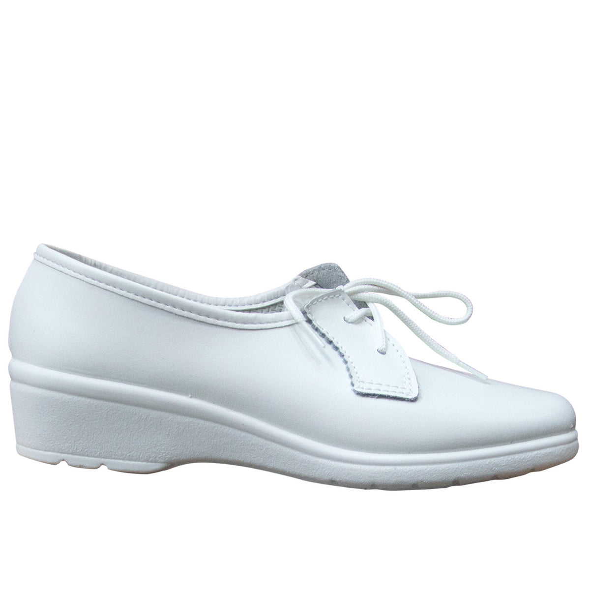 Lady's sanitary shoes with ties VIDAR O1 SRC