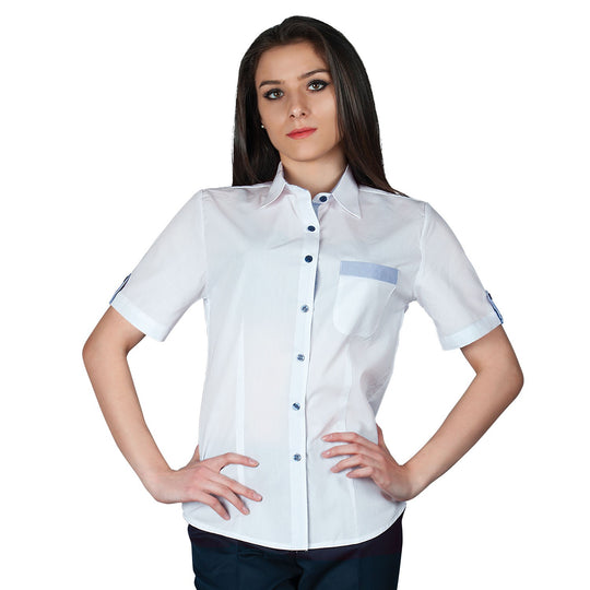 Lady's short sleeve shirt CASTA