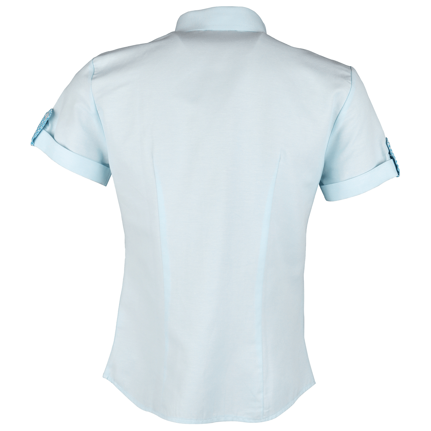 Lady's short sleeve shirt GABRIELE BLUE - 2
