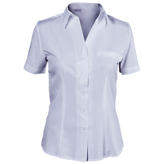Lady's short sleeve shirt LEA LIGHT PURPLE
