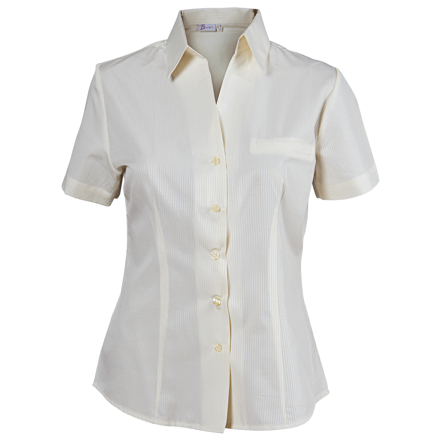 Lady's short sleeve shirt LEA SHAMPAGNE
