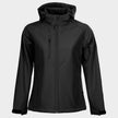 Jachetă softshell de dame REEF NEGRU - 1