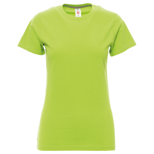 Lady's t-shirt PAYPER SUNSET ACID GREEN
