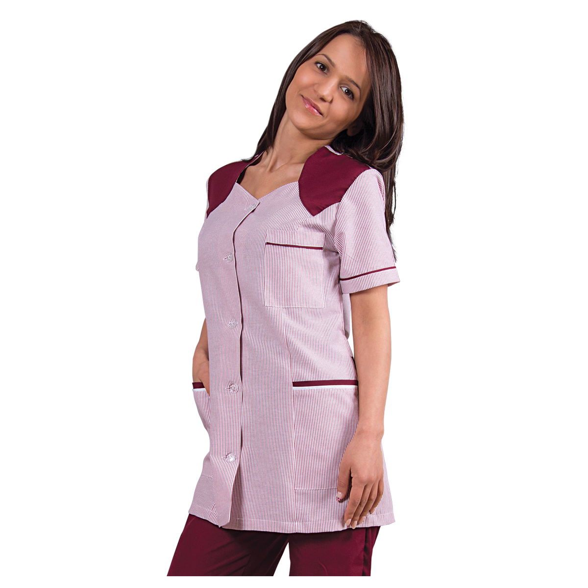 Tunică de lucru pentru femei X10 BURDEAUX STRIPE