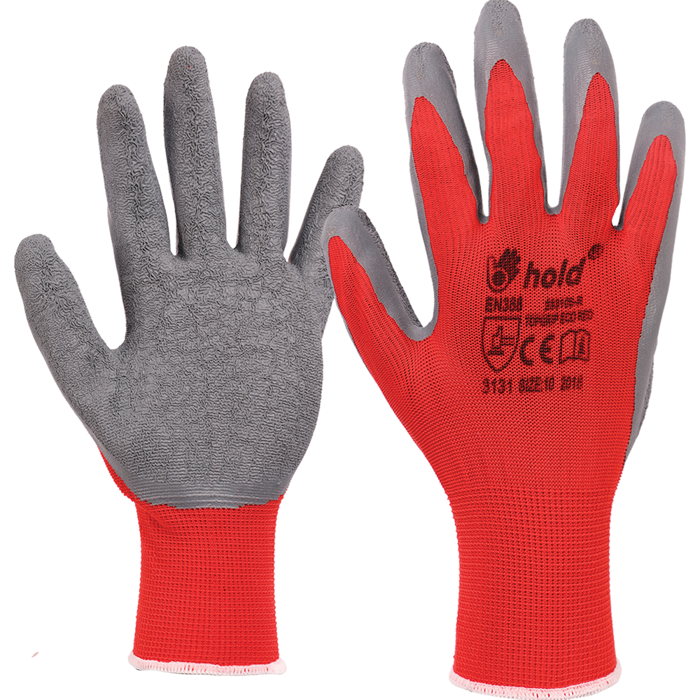Mănuși imersate în latex CARD TOPGRIP RED