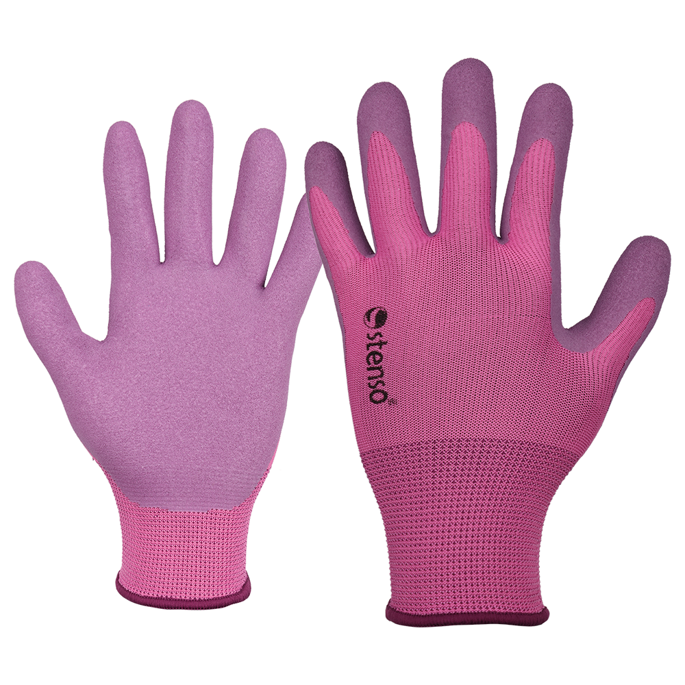 Mănuși înmuiate în latex CATTLEY PURPLE