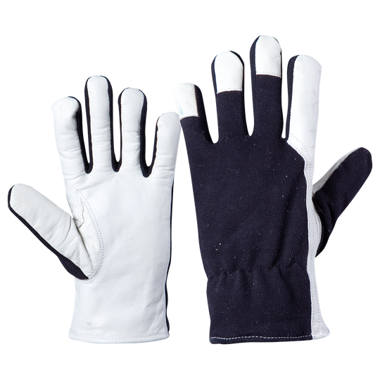 Leather and textile gloves EDU