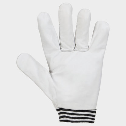 Leather and textile gloves GILT BLACK - 2