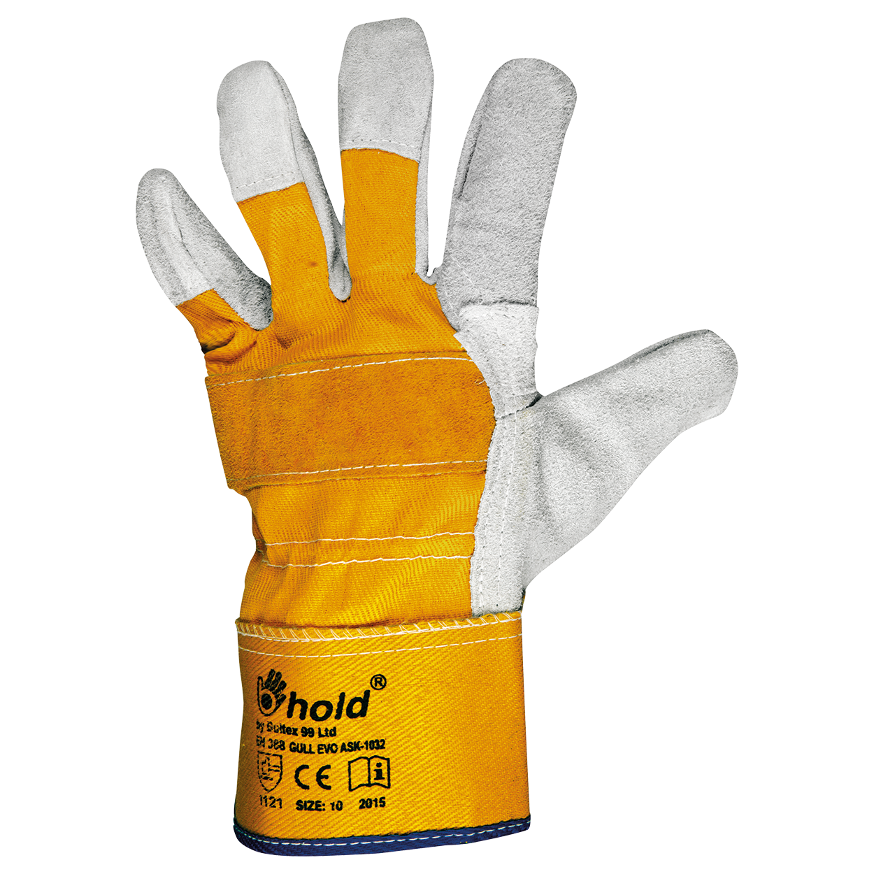 Leather and textile gloves GULL EVO