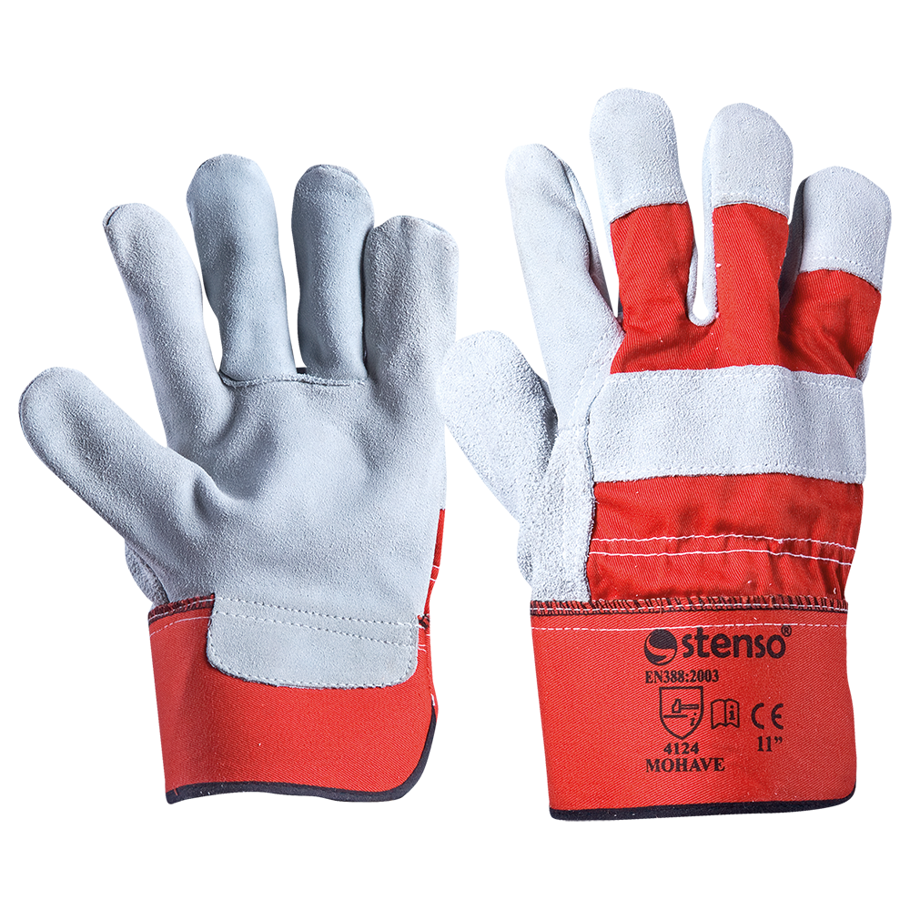 Leather and textile gloves MOHAVE
