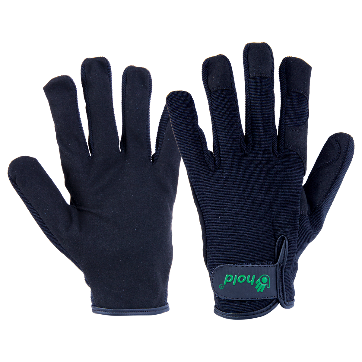 Leatherette and textile gloves GRANDE