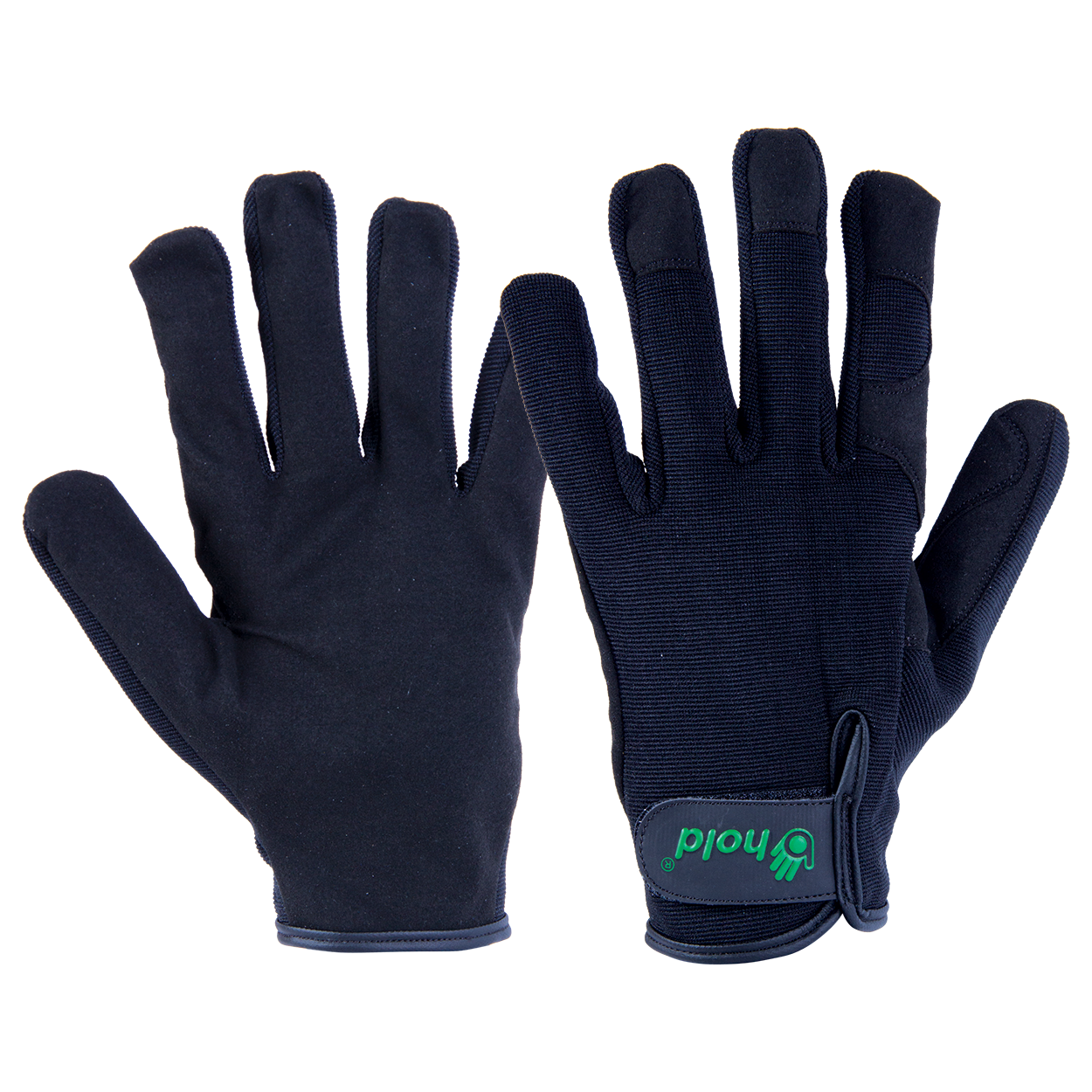 Leatherette and textile gloves GRANDE