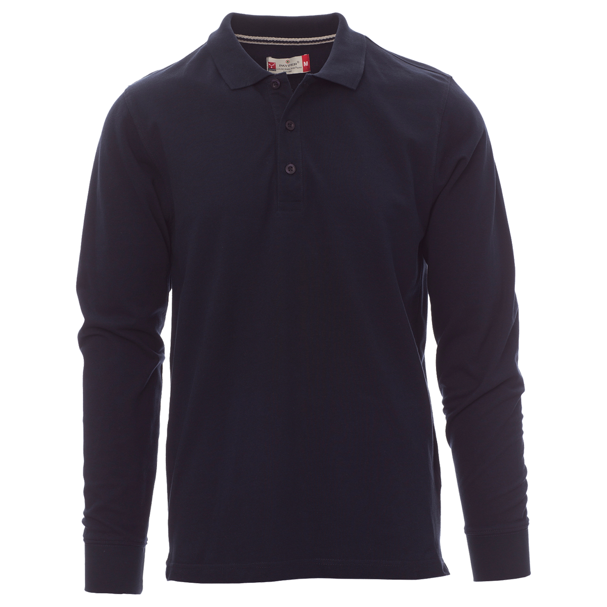 Long sleeve polo t-shirt PAYPER FLORENCE NAVY