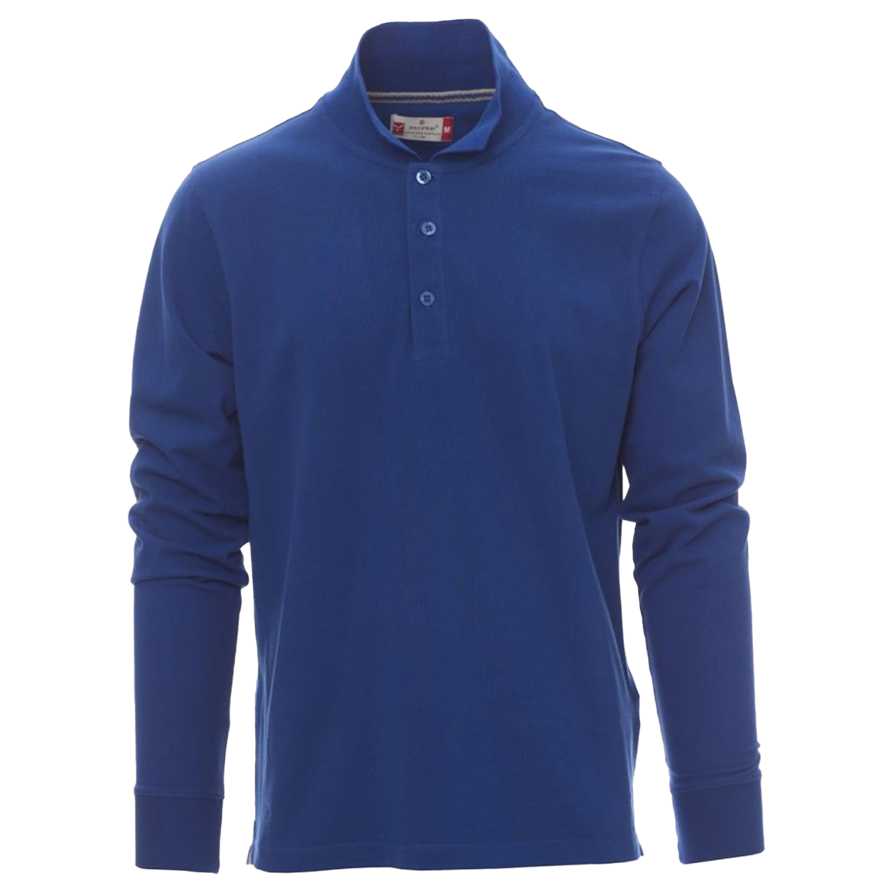 Bluză polo cu mânecă lungă PAYPER FLORENCE ALBASTRU REGAL