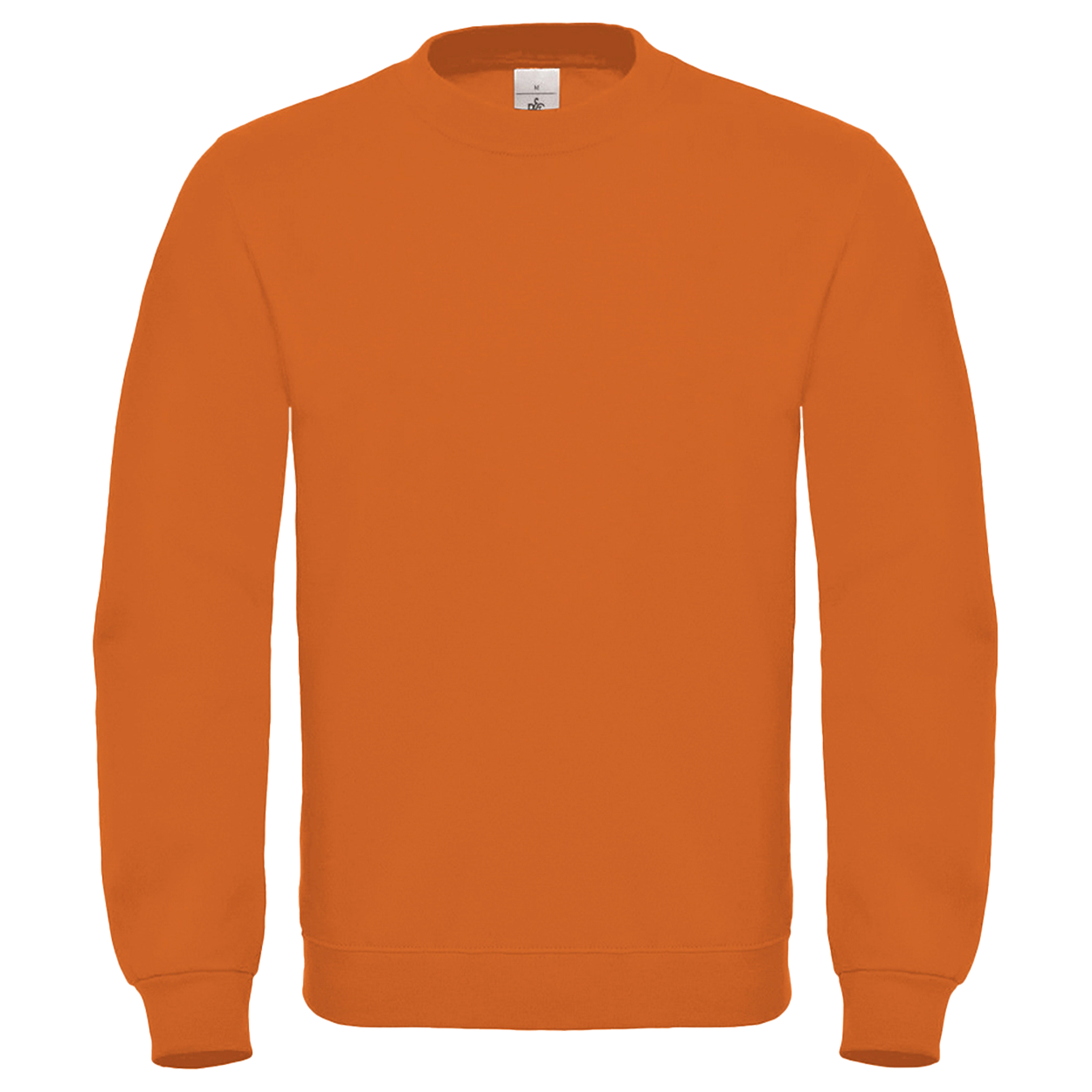 Tricou cu mânecă lungă B&C PORTOCALIU
