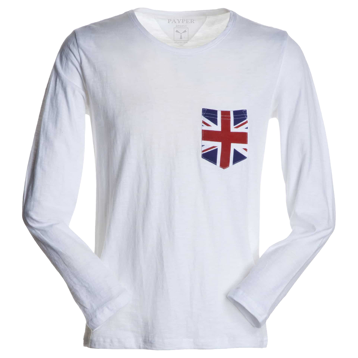 Блуза с дълъг ръкав PAYPER LIVING WHITE