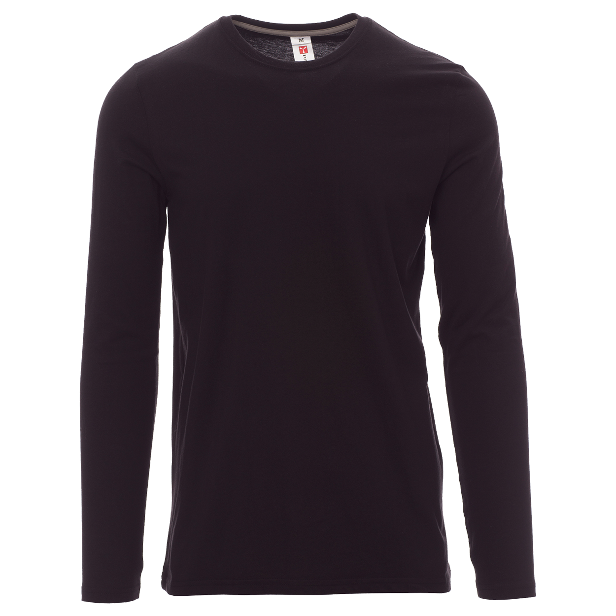 Tricou cu mânecă lungă PAYPER PINETA NEGRU