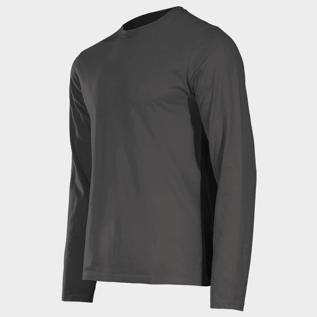 Μπλουζάκι με μακριά μανίκια STENSO KAOS GREY - 3