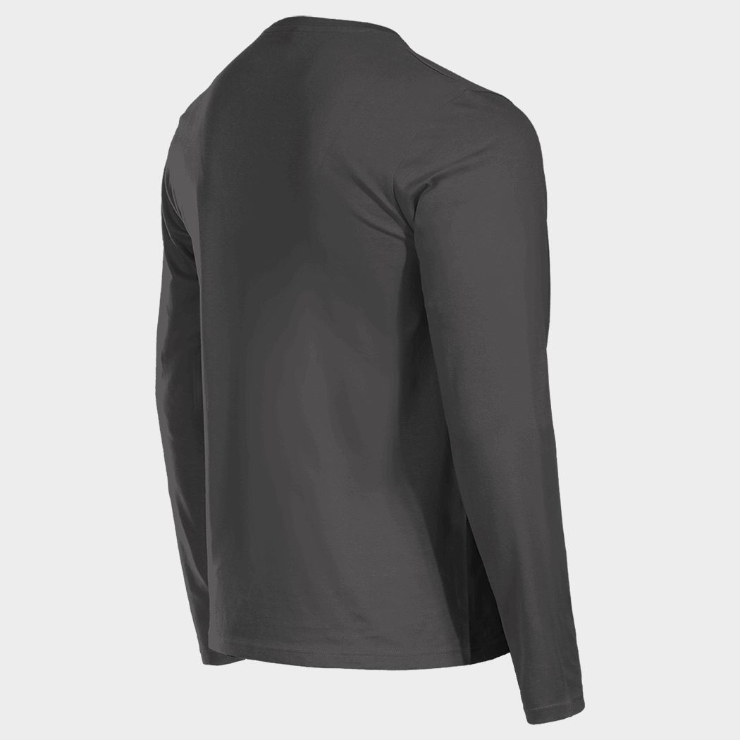 Μπλουζάκι με μακριά μανίκια STENSO KAOS GREY - 4