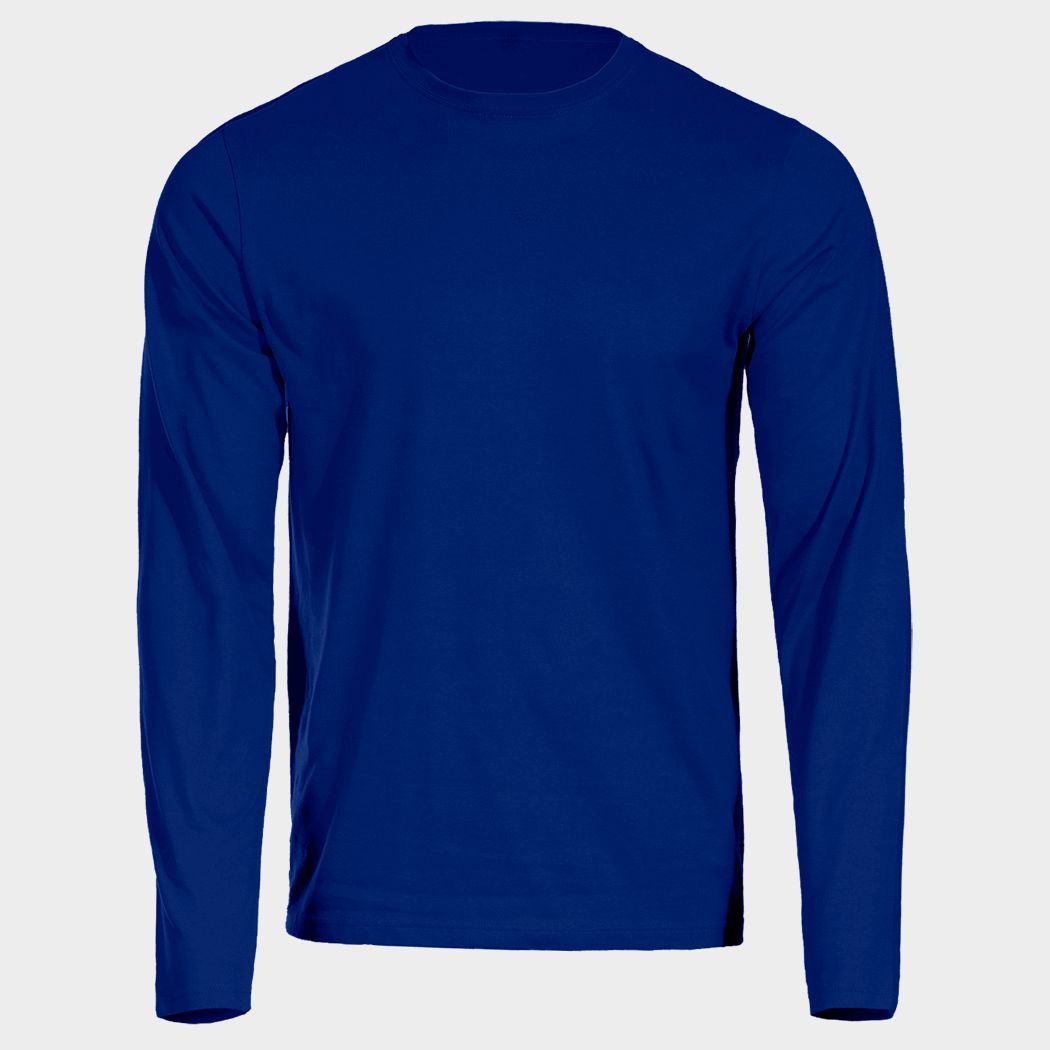 Bluza cu mâneca lunga STENSO KAOS ALBASTRU REGAL - 1