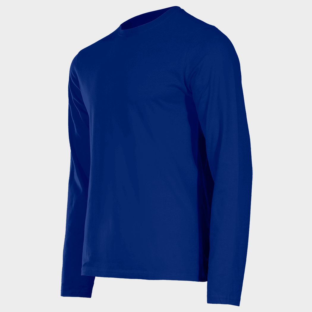 Bluza cu mâneca lunga STENSO KAOS ALBASTRU REGAL - 3