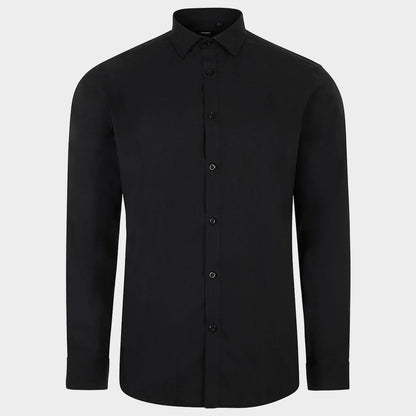 Cămașă pentru bărbați VELILLA NEGRU - 1