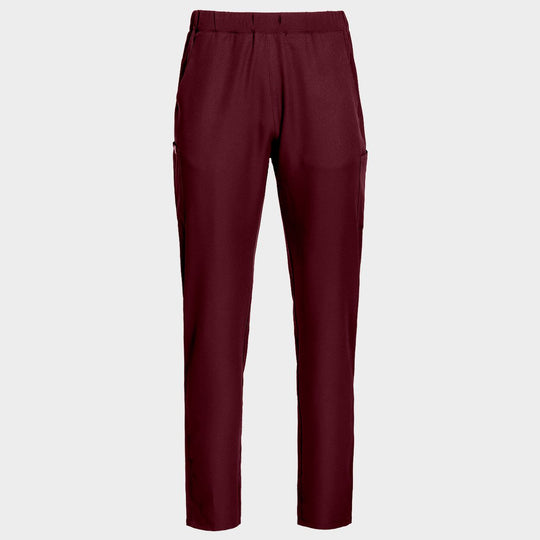 Pantaloni medicali MONI BURGUNDY - 1