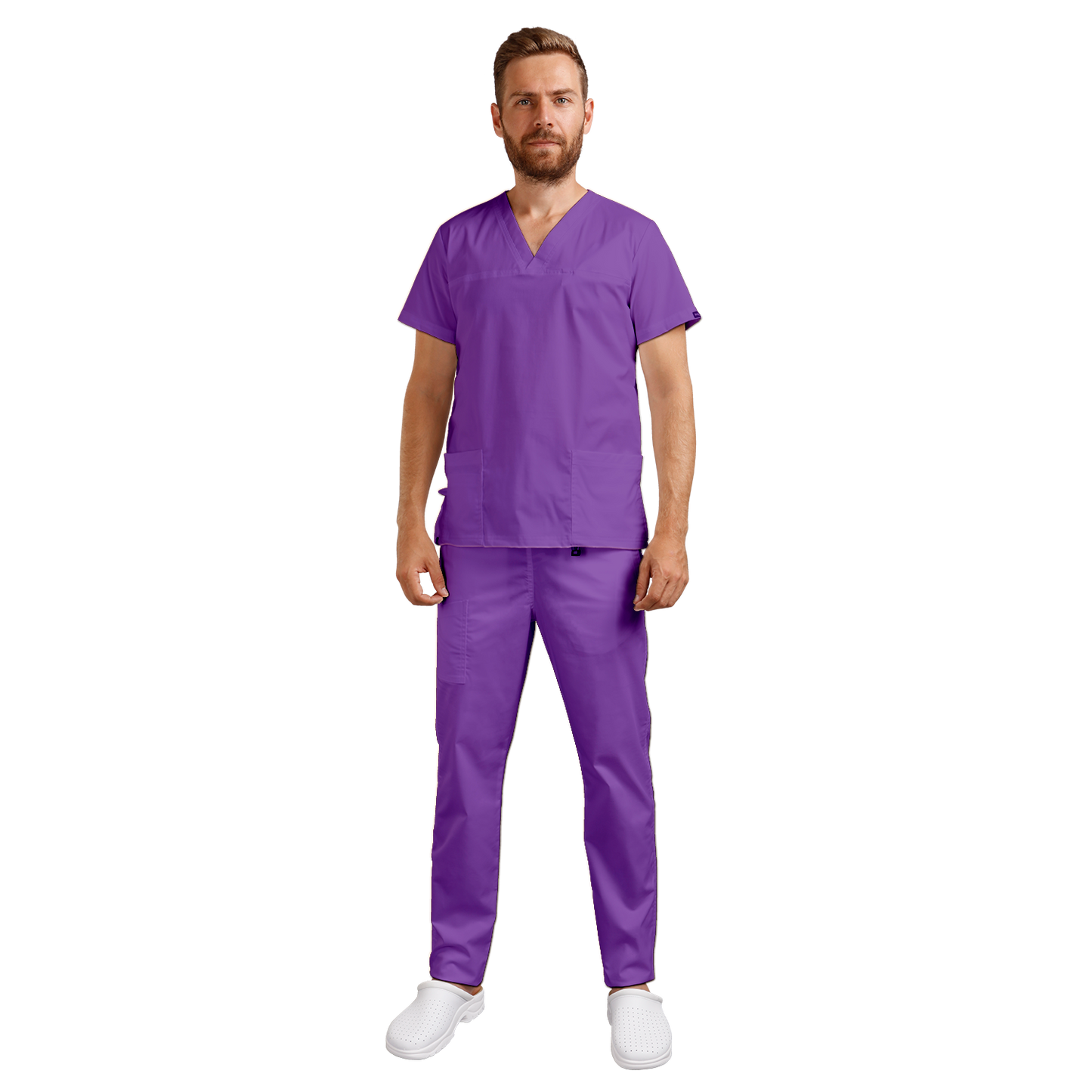 Pantaloni medicali TONY VIOLET ÎNCHIS - 7