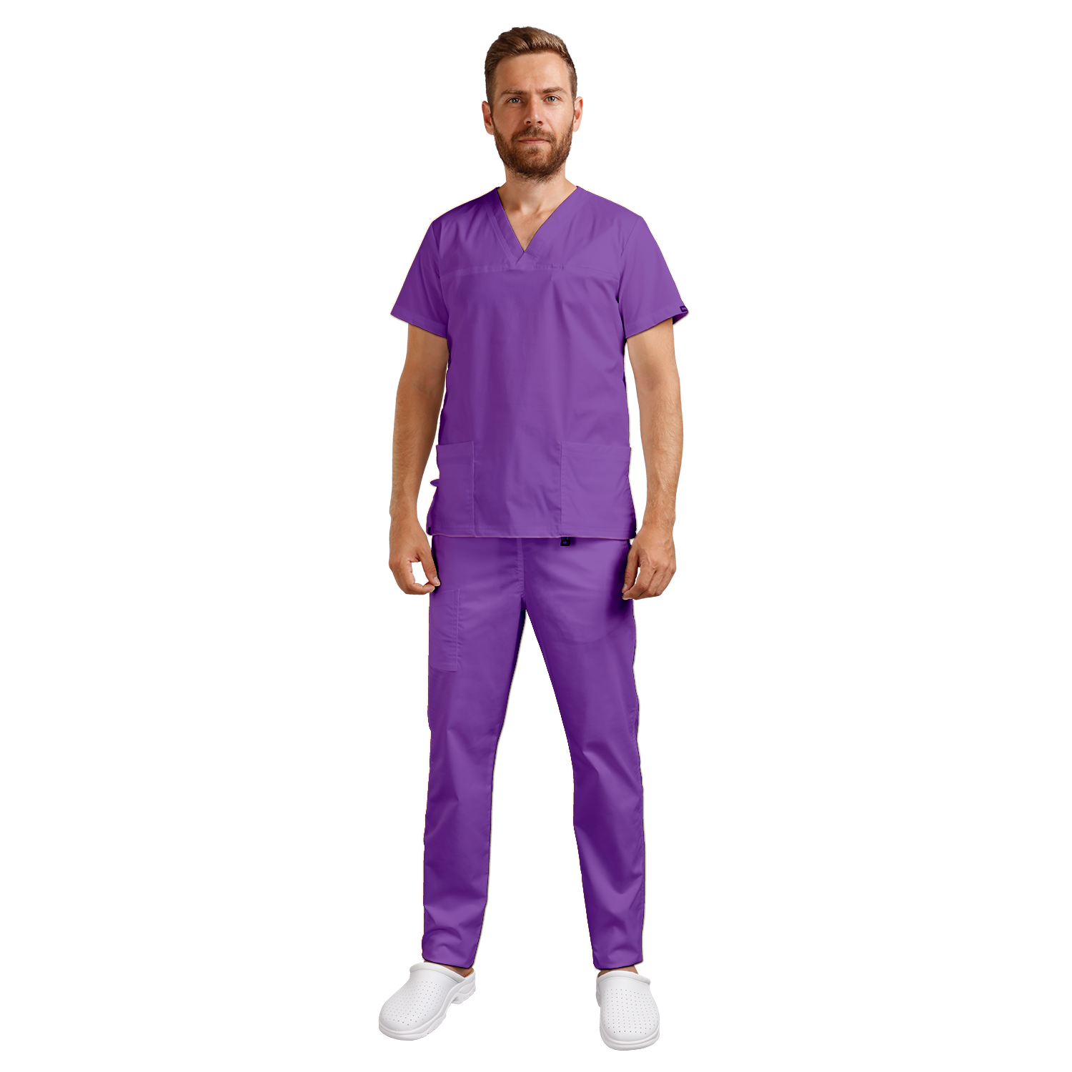 Pantaloni medicali TONY VIOLET ÎNCHIS - 7