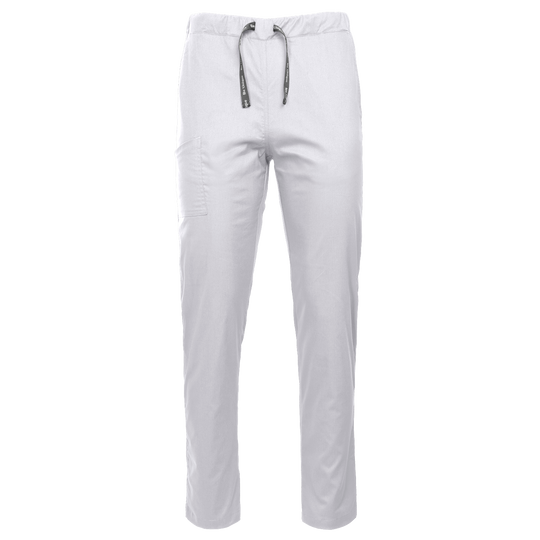 Pantaloni medicali TONY ALB - 1