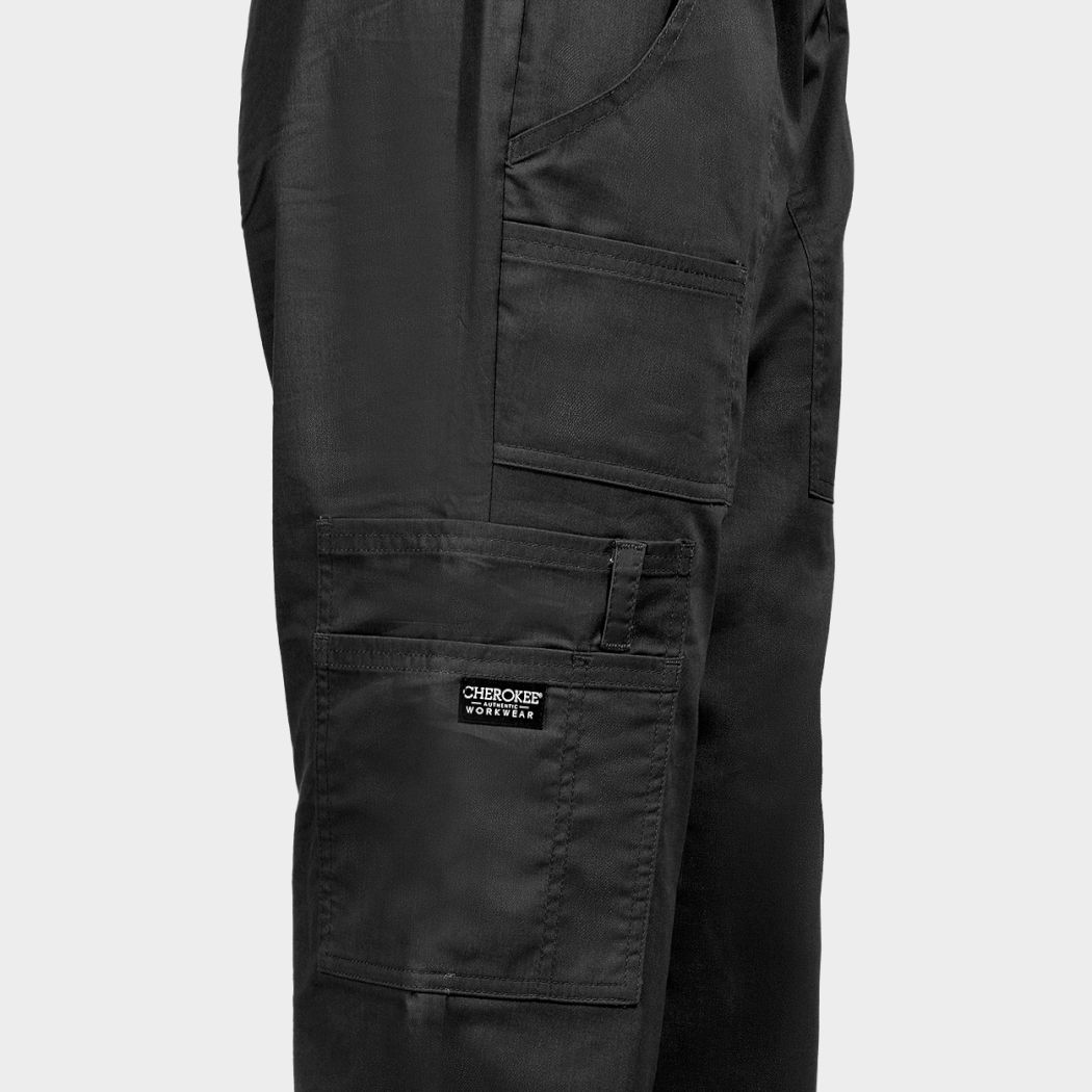 Pantaloni medicali CHEROKEE MR CARGO NEGRU WWE4005 - 5