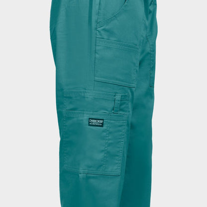 Pantaloni medicali CHEROKEE MR CARGO PETROL DESCHIS WWE4005 - 5