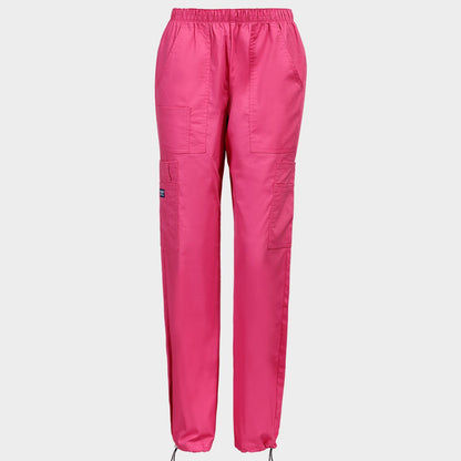 Pantaloni medicali CHEROKEE MR CARGO ROZ WWE4005 - 1