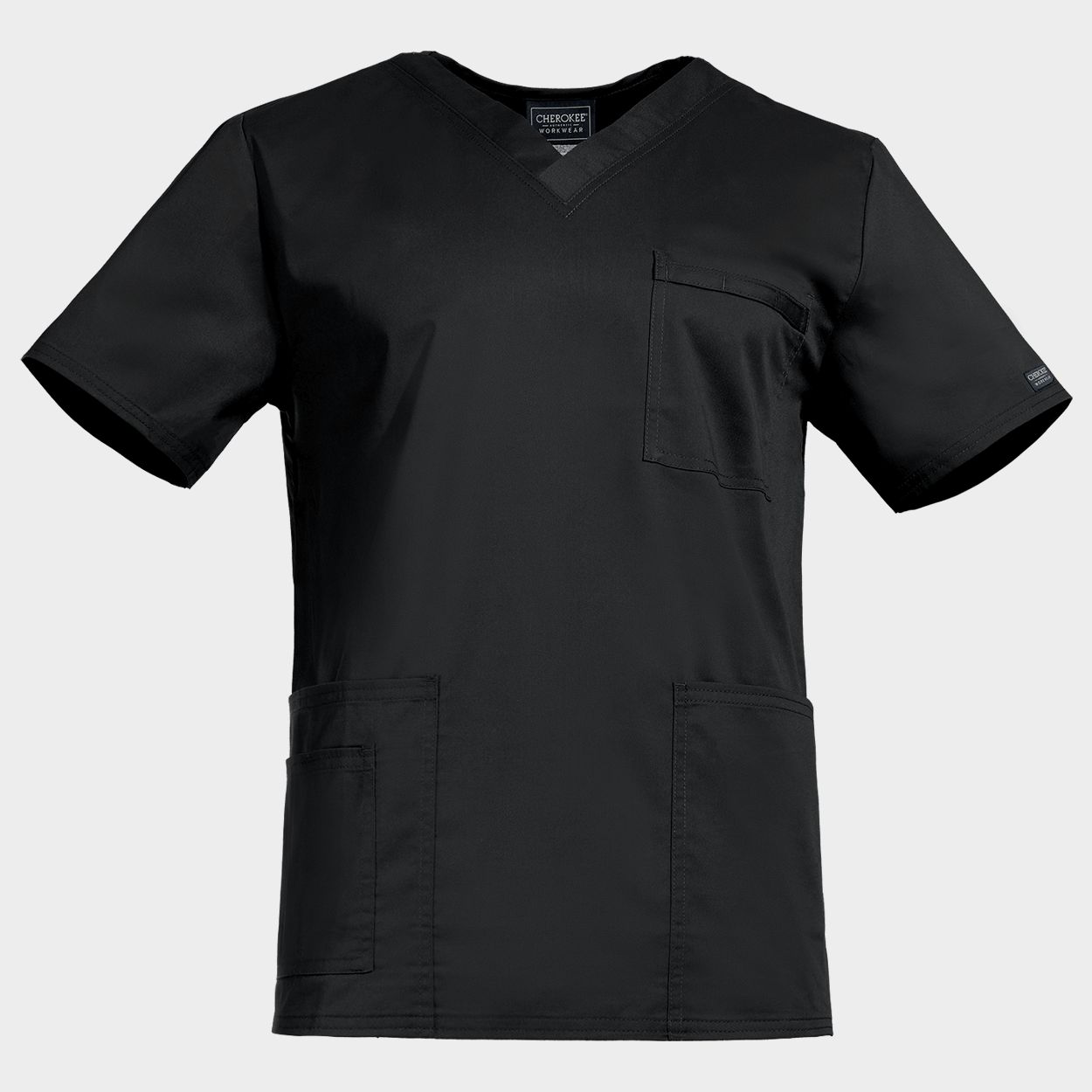 Ιατρική μπλούζα CHEROKEE V-NECK BLACK WWE4725 - 1