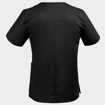 Ιατρική μπλούζα CHEROKEE V-NECK BLACK WWE4725 - 2