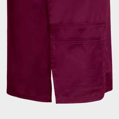 Ιατρική μπλούζα CHEROKEE V-NECK BORDEAUX WWE4725 - 6