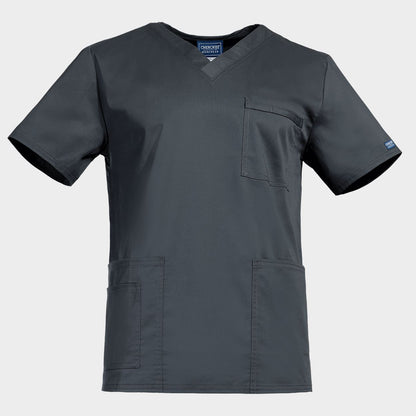 Medical tunic CHEROKEE V-NECK GREY WWE4725 - 1